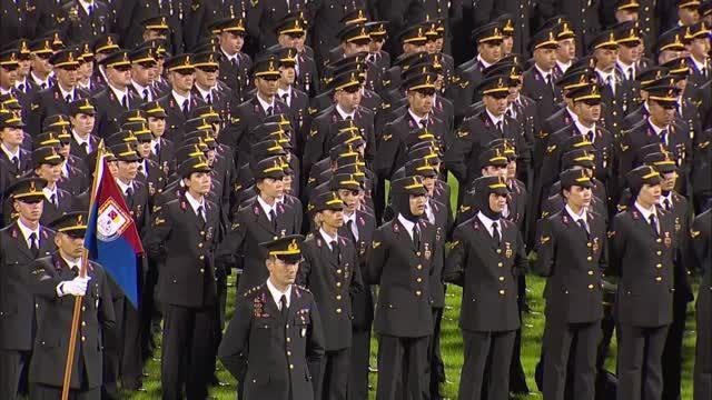 Jandarma ve Sahil Güvenlik Akademisi Başkanlığı Subay ve Astsubay Öğrencileri Mezuniyet Töreni - Bayrak Devir Teslim Töreni