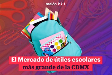 El Mercado de útiles escolares más grande de la CDMX