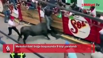 Meksika’daki boğa koşusunda 9 kişi yaralandı