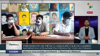 Temas del Día 22-08: Presidente AMLO confirma que caso Ayotzinapa no quedará impune