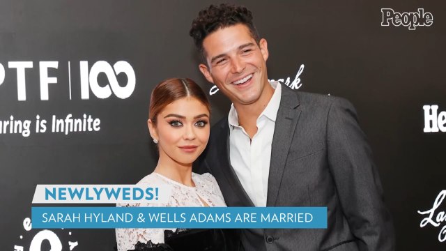 Sarah Hyland and Wells Adams Are Married!