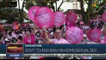 Singapore will repeal a law that bans gay sex