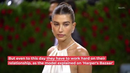Hailey Bieber Gets Candid About Marriage: "Still Does Take A Lot Of Work"
