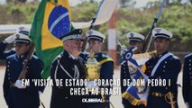 Em 'visita de Estado', coração de Dom Pedro I chega ao Brasil