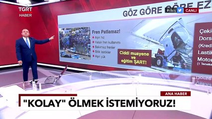 Araçların Freni Patlamaz, Biz Göz Göre Göre Ezildik! - Ekrem Açıkel ile TGRT Ana Haber