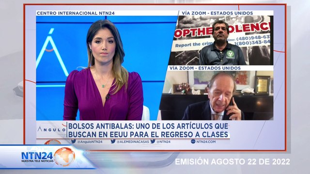 Ante el regreso a clases, se dispara la venta de mochilas antibalas en Estados Unidos