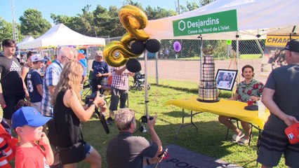 L'Islet célèbre Xavier Bourgault avec la Coupe du Président