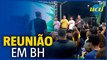 Bolsonaro no JN: apoiadores se reúnem para entrevista