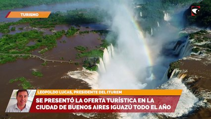 SALA CINCO | Se presentó la oferta turística en la ciudad de Buenos Aires Iguazú todo el año