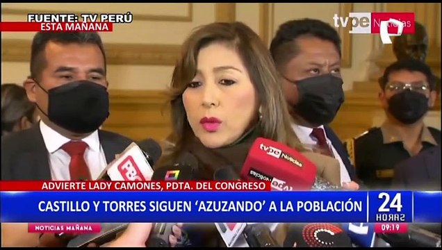 Lady Camones: “Fiscalizamos para que el dinero del Estado sea bien gastado”