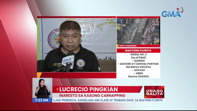 Lalaking inaresto sa kasong carnapping, iginiit na wala siyang kasalanan | UB