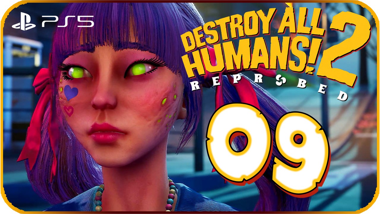 Destroy All Humans! 2 Reprobed Walkthrough Part 9 (PS5) No Commentary