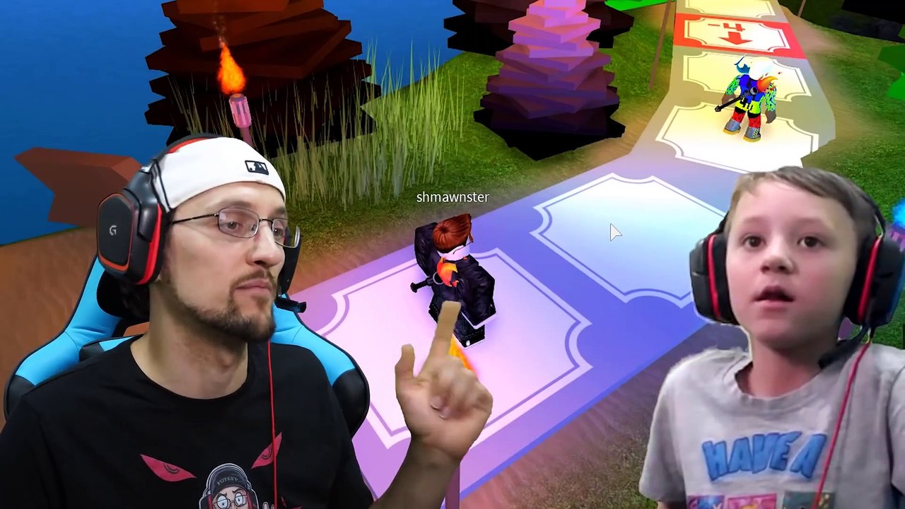 PARKOUR NINJAS CHALLENGE (FGTEEV Roblox #50)