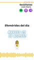 Efemérides martes 23 de agosto