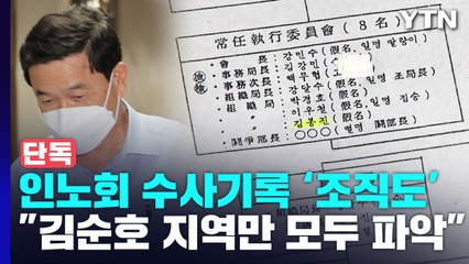 [단독] 인노회 수사기록 '조직도' 입수..."경찰, 김순호 지구만 모두 파악" / YTN
