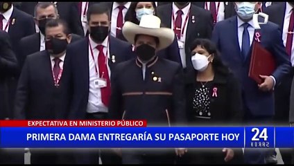 Lilia Paredes no acudirá hoy al Ministerio Público a dejar su pasaporte