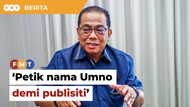 Dr M petik nama Umno demi raih publisiti, dakwa Khaled