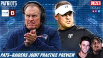 Patriots & Raiders Joint Practice Preview   Roster Cuts | Patriots Beat