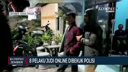 Judi Online Omset Puluhan Juta Per Hari Digerebek Polisi, 8 Pelaku Dibekuk