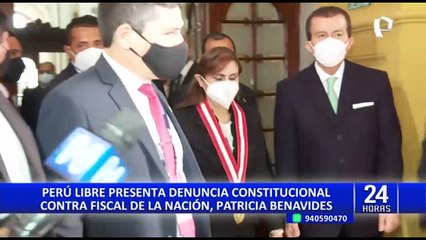 Perú Libre presenta denuncia constitucional contra fiscal de la Nación