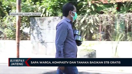 Download Video: Sapa Warga, Kompas TV dan Tanaka Bagikan STB Gratis di Semarang