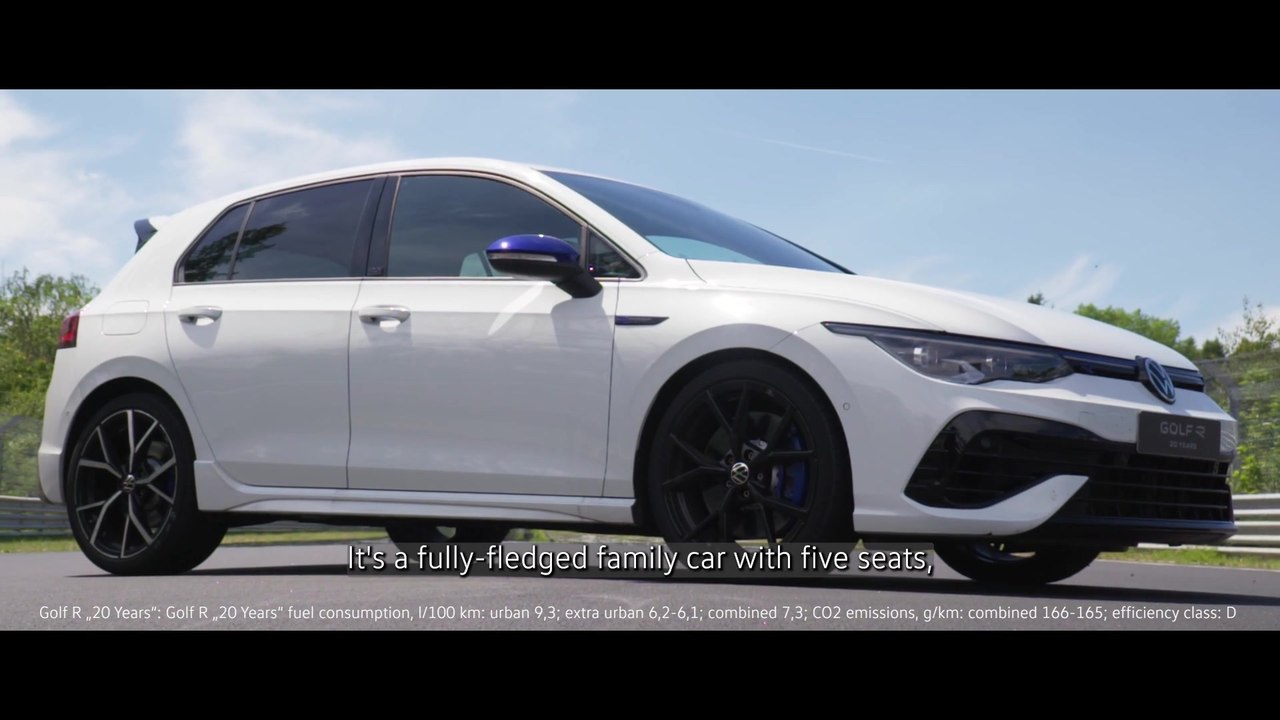 The Volkswagen Golf R “20 Years” is the fastest Volkswagen R ever on the Nürburgring-Nordschleife