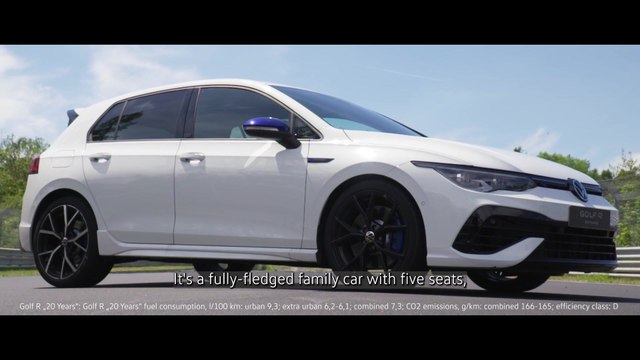 The Volkswagen Golf R “20 Years” is the fastest Volkswagen R ever on the Nürburgring-Nordschleife