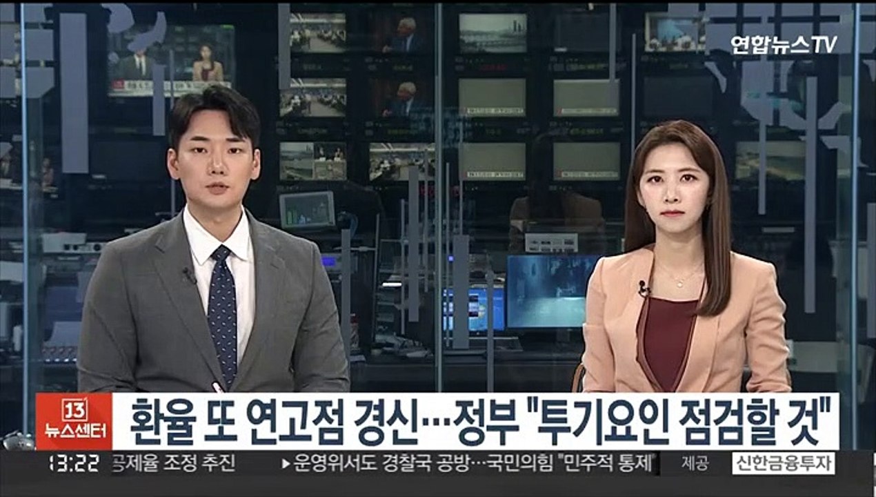 환율 또 연고점 경신…정부 "투기요인 점검할 것"