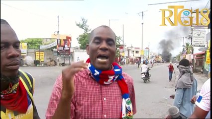 Deblozay nan manifestasyon an sou dèlma / 22 Dawout 2022