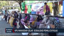 KPU Makassar Gelar  Sosialisasi Pemilu di Pulau Lae-Lae