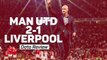 Manchester United 2-1 Liverpool - Data Review