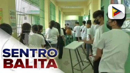 Filemon T. Lizan Senior High School, binabantayan dahil sa posibleng pag-apaw ng ilog