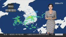 [날씨] 내일까지 충청이남 비…더위 차츰 누그러져