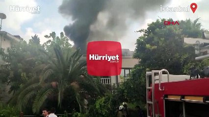 Bakırköy'de hukuk bürosunda yangın