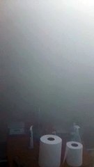 El humo de las estancias del colegio.