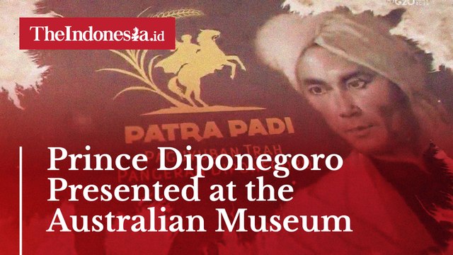 Indonesia's Prince Diponegoro Presented at the Australian Museum