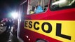 Acidente envolvendo dois ônibus deixa vários feridos na PR-180, no Loteamento Barcelona; cinco ambulâncias foram mobilizadas