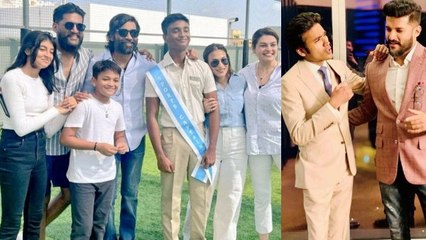 മുൻ ഭാര്യമാർക്കൊപ്പം വിജയ് യേശുദാസും ധനുഷും