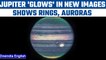NASA releases new 'glowing' images of Jupiter taken by James Webb Telescope | Oneindia news *Space