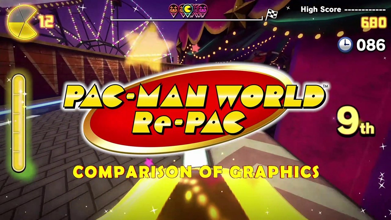 Pac-Man World : Re-Pac - Comparaison visuelle #3