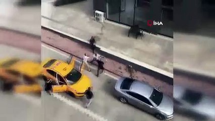 Esenyurt'ta sopalı, taşlı taksimetre kavgası