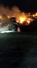 Balıkesir haberi: Çok sayıda balya ot yanarak kül oldu