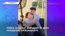 LAGI! Kiky Dicium Artis Ganteng, Cara Nyiumnya Bikin Salfok