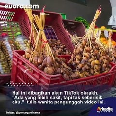 Kakek Jualan Salak dan Jeruk Keliling, Tatapannya Bikin Publik Mewek