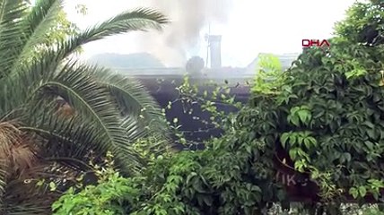 İstanbul'da hukuk bürosunda yangın paniği