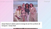 Yannick Noah : Sa fille Jenaye met son frère beau gosse à l'honneur, photos ensemble pour un grand jour