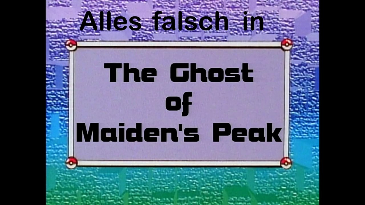 Alles Falsch in Pokémon: Episode 19 (Die verlorene Seele)