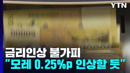 '기대 인플레' 꺾였지만...고환율 덮쳐 금리 인상 불가피 / YTN