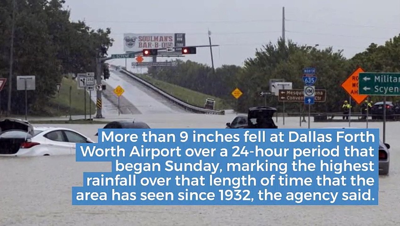 Flooding in Dallas County sweeps cars off of roads, rescue crews save people trapped in homes