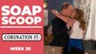 Coronation Street Soap Scoop! Jenny and Stephen kiss